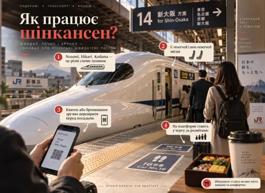 Як працює шінкансен?